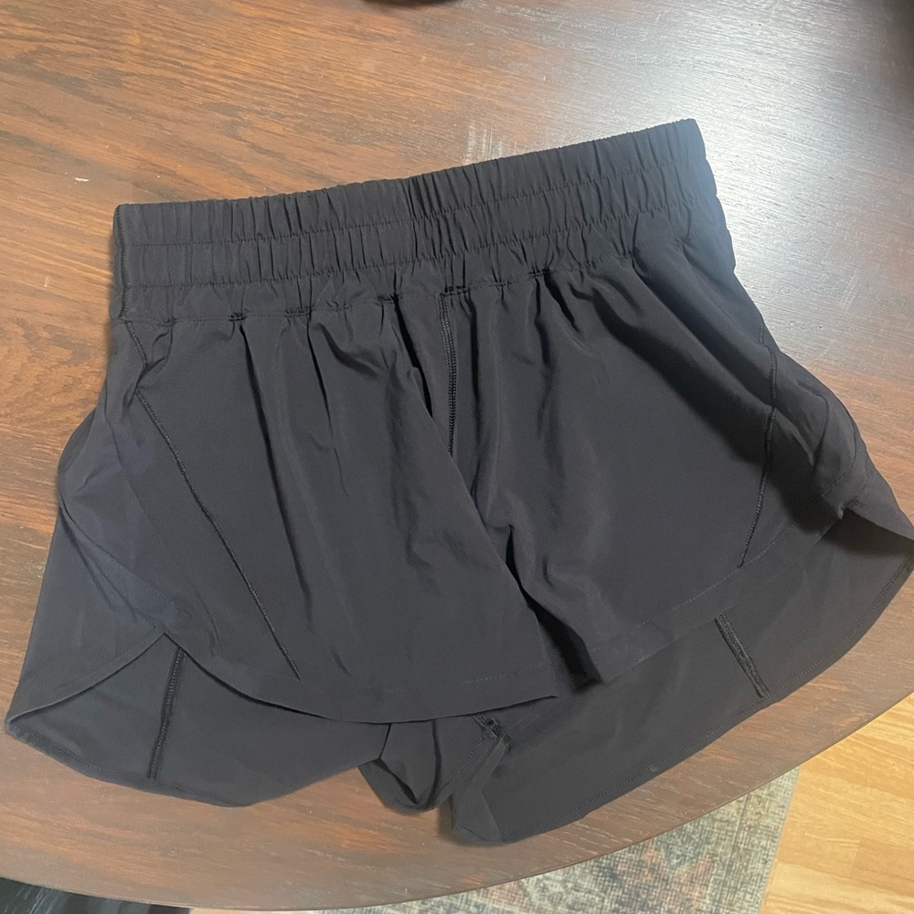 Lululemon Athletica Black Athletic Shorts for Performance